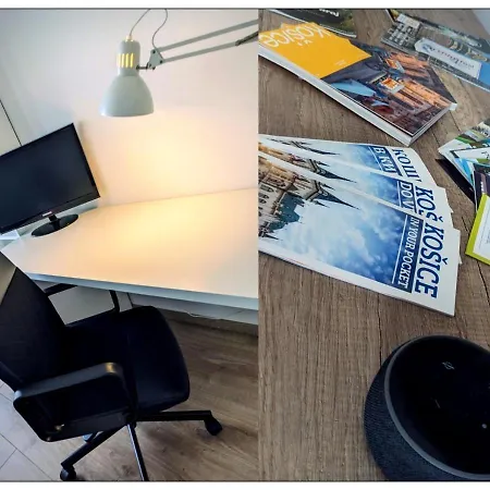 E2 Luxury Oldtown - 2x Parking, Foodstore, Pcscreen, Netflix, Unlimited Music, Crib, Babychair, Fastwifi, Aircon * Košice